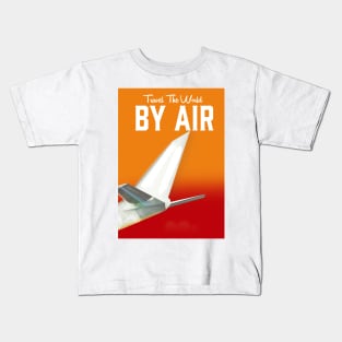 Travel the World By Air Kids T-Shirt